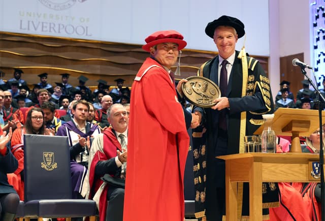 Professor Youmin Xi honoured with University of Liverpool Fellowship