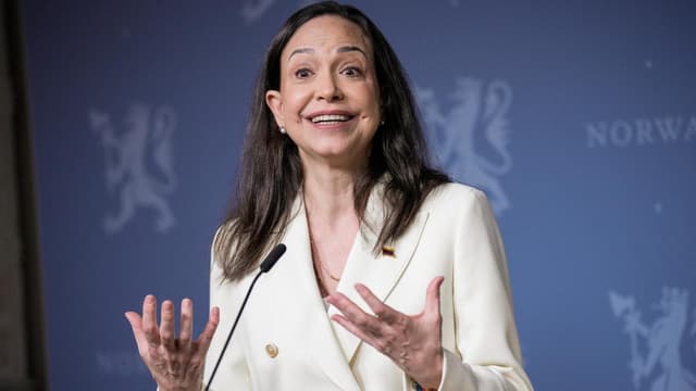 Machado vows to bring Nobel back to Venezuela