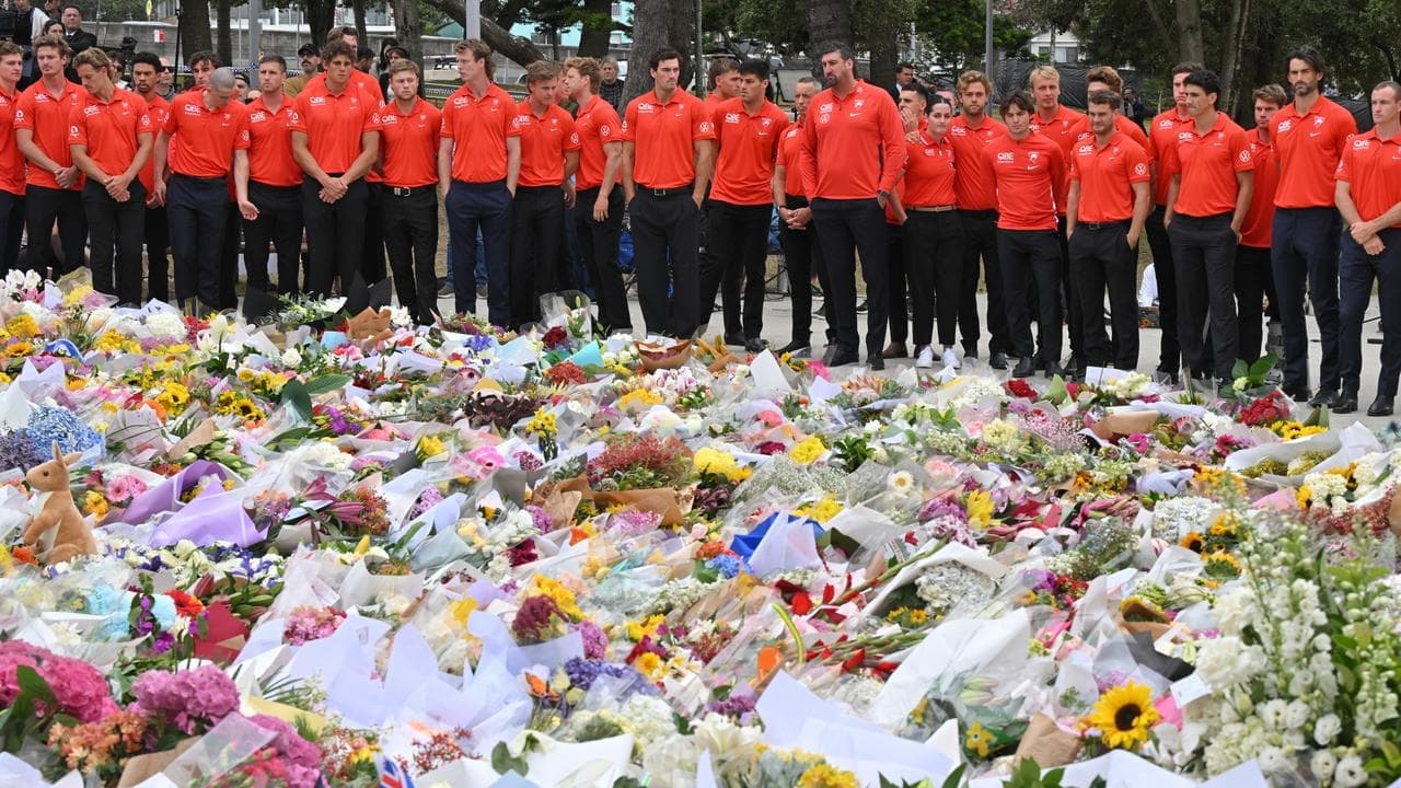 'Horrified' Cummins pays tribute, Swans visit memorial