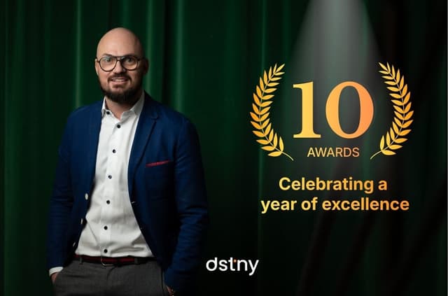 Dstny Celebrates Record-Breaking Year with 10+ International Awards for Cloud Communications Excellence
