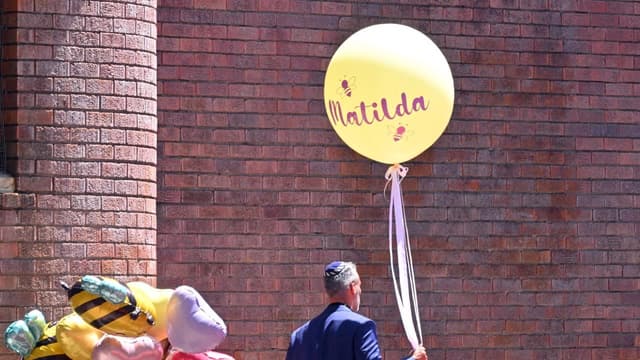 'Holy girl': moving service for Bondi's youngest victim