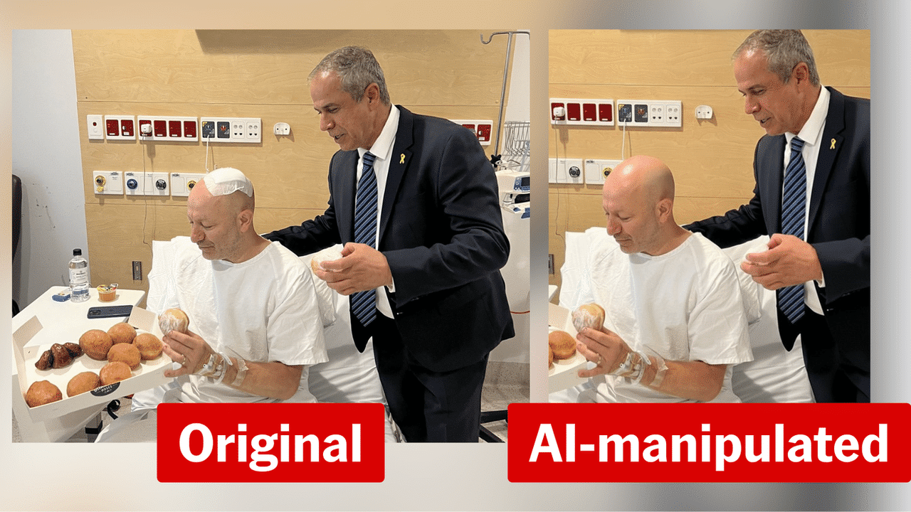 Wounded Bondi survivor again being targeted with AI-generated images