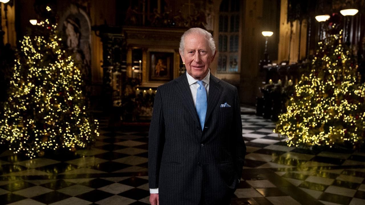 Charles praises wartime values in Christmas message