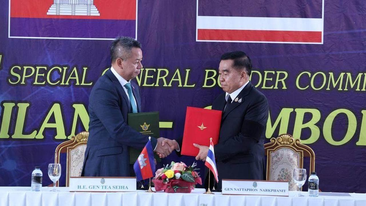 Thailand and Cambodia halt border clash with ceasefire