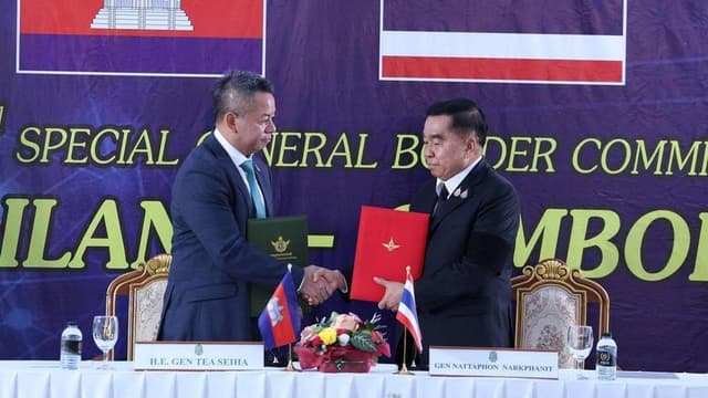 Thailand and Cambodia halt border clash with ceasefire