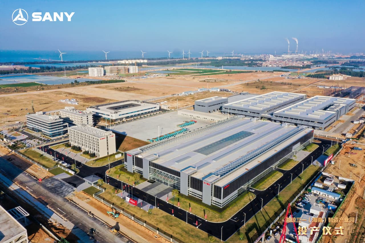 SANY Commences Operations at its First Engineering Machinery Remanufacturing Base in Hainan