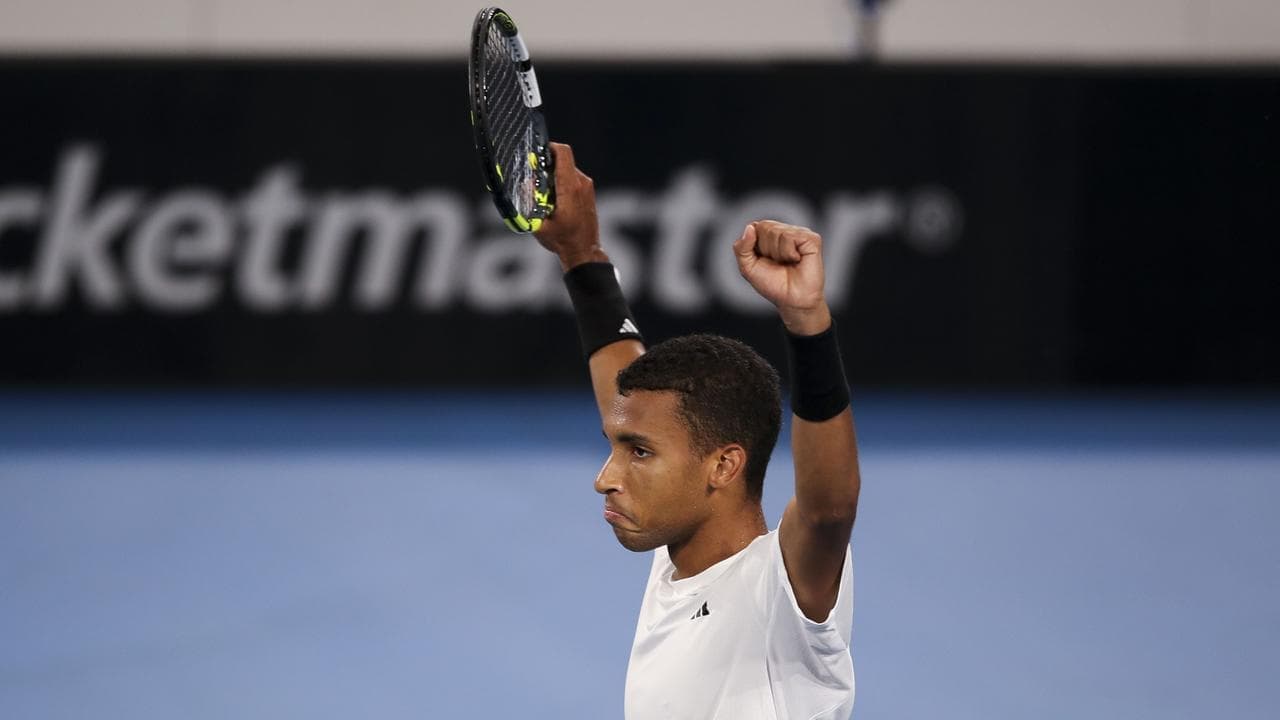 Felix feeling upbeat about new year tennis prospects