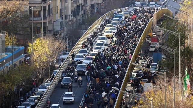 At least six killed during protests over Iran's economy