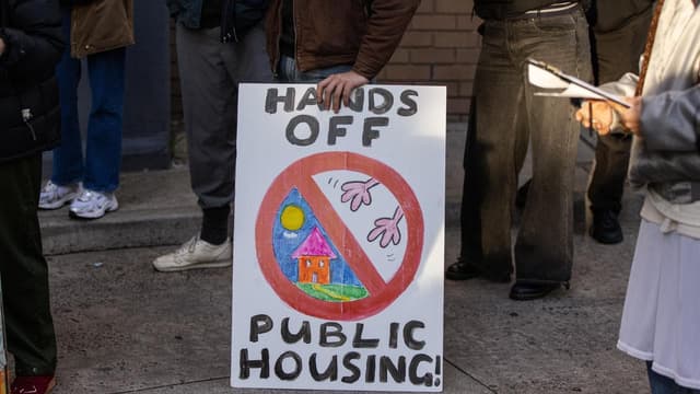 Public housing fight enters new year as wreckers circle