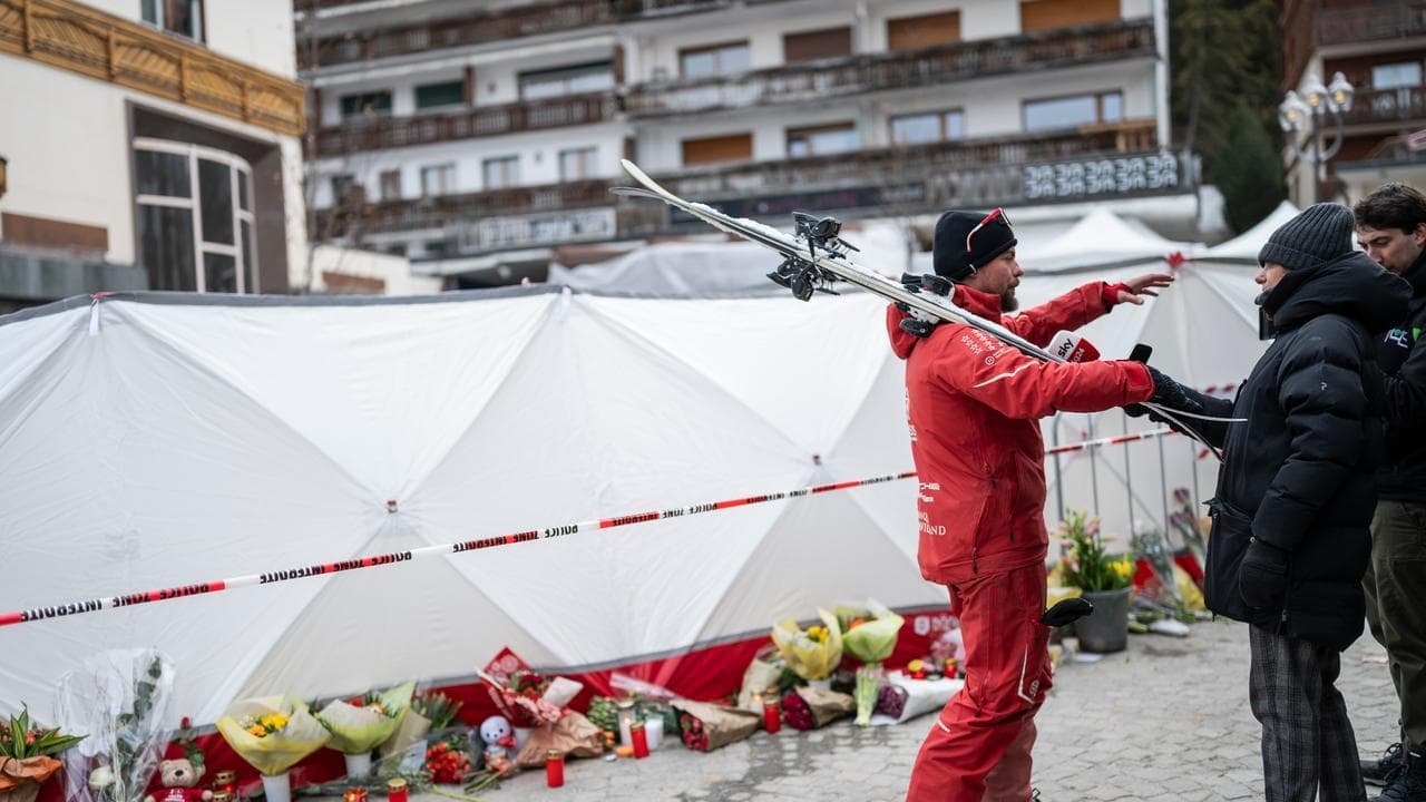 Dozens hurt in Swiss resort fire 'fighting for lives'
