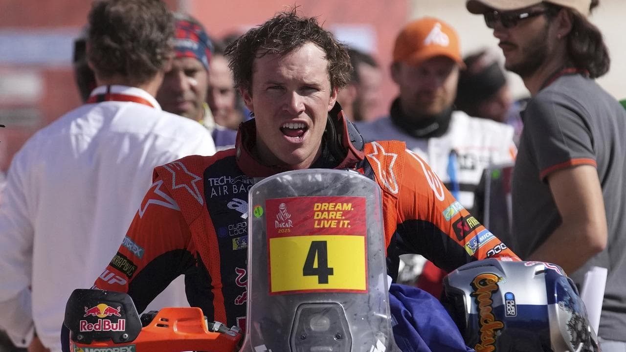 'Everyone is after me': Dakar motorbike king 'Chucky'