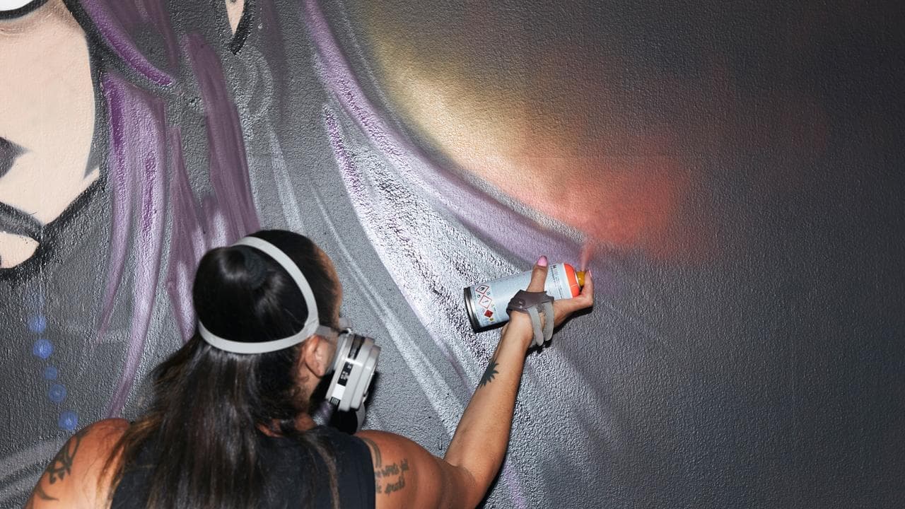 From graffiti to gallery, art of spray paint on show
