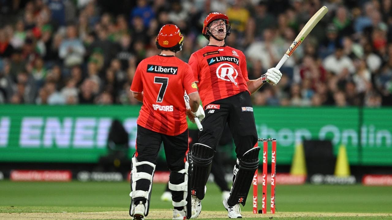Skipper's dream finish gives Renegades BBL derby glory