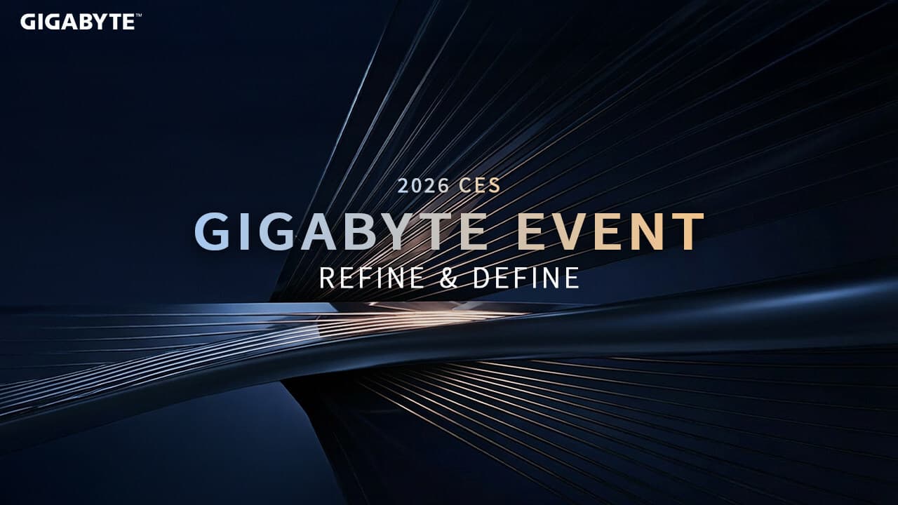 GIGABYTE Unveils "Refine & Define" Shaping Future of AI Computing at CES 2026