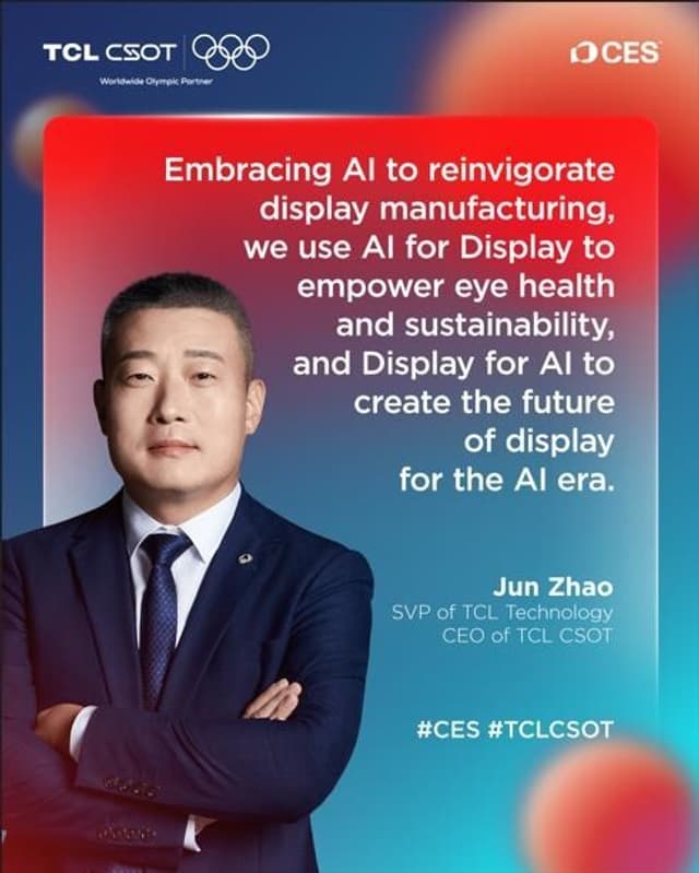 TCL CSOT Shapes a Limitless Future of Displays at CES 2026