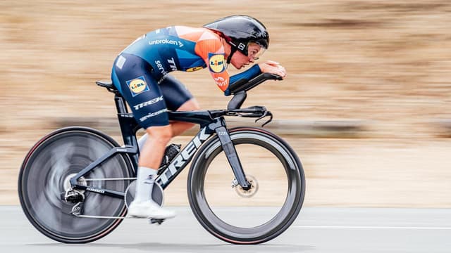 'It's perfect': Tasmanian shines with time trial win