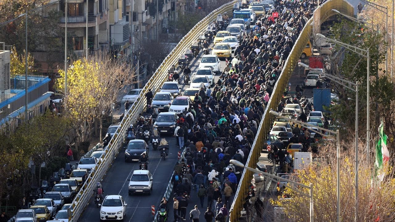 Supreme leader signals crackdown as protests sweep Iran