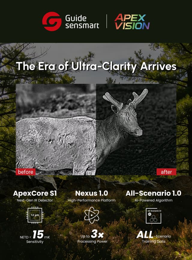 ApexVision Debuts at CES 2026: Guide Sensmart Ushers in the Ultra-Clarity Era of Thermal Imaging