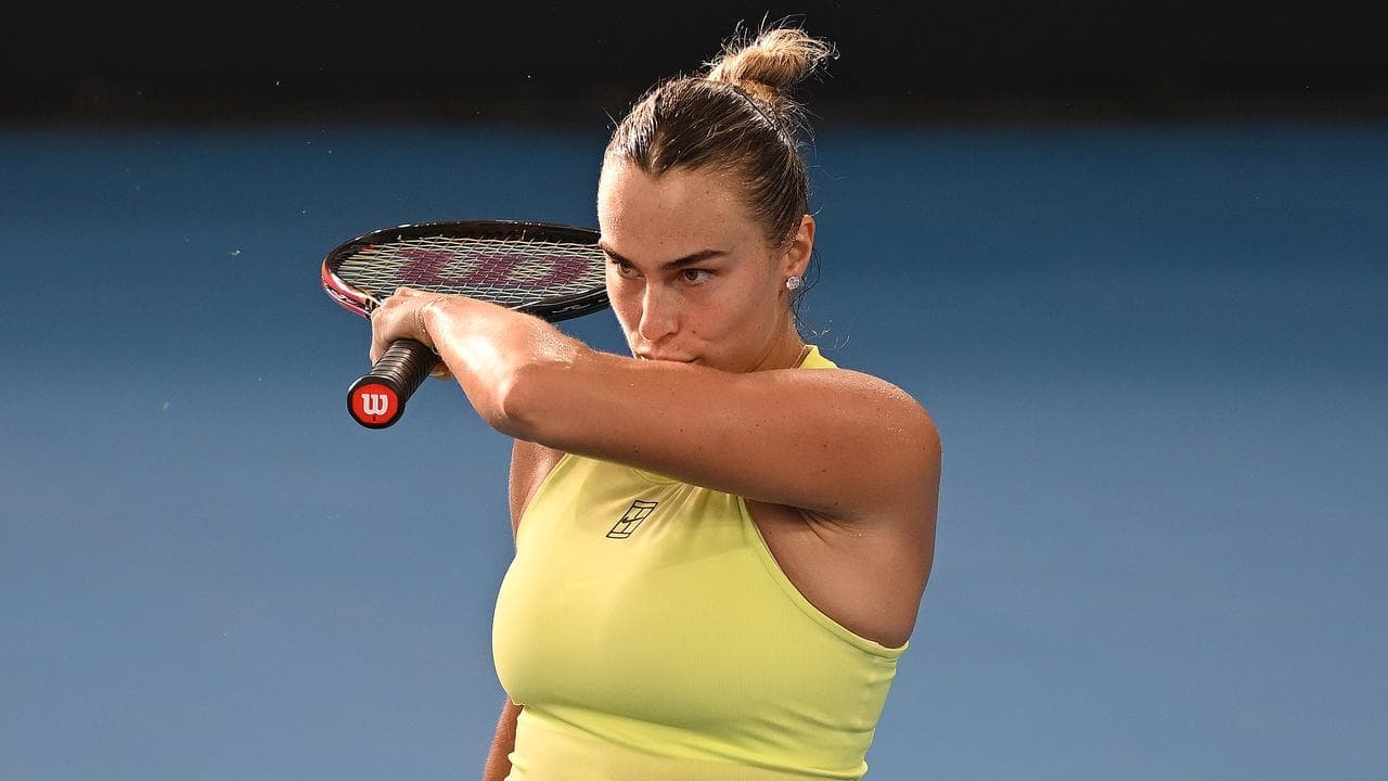 Seventh heaven: world No.1 flexes in Brisbane defence