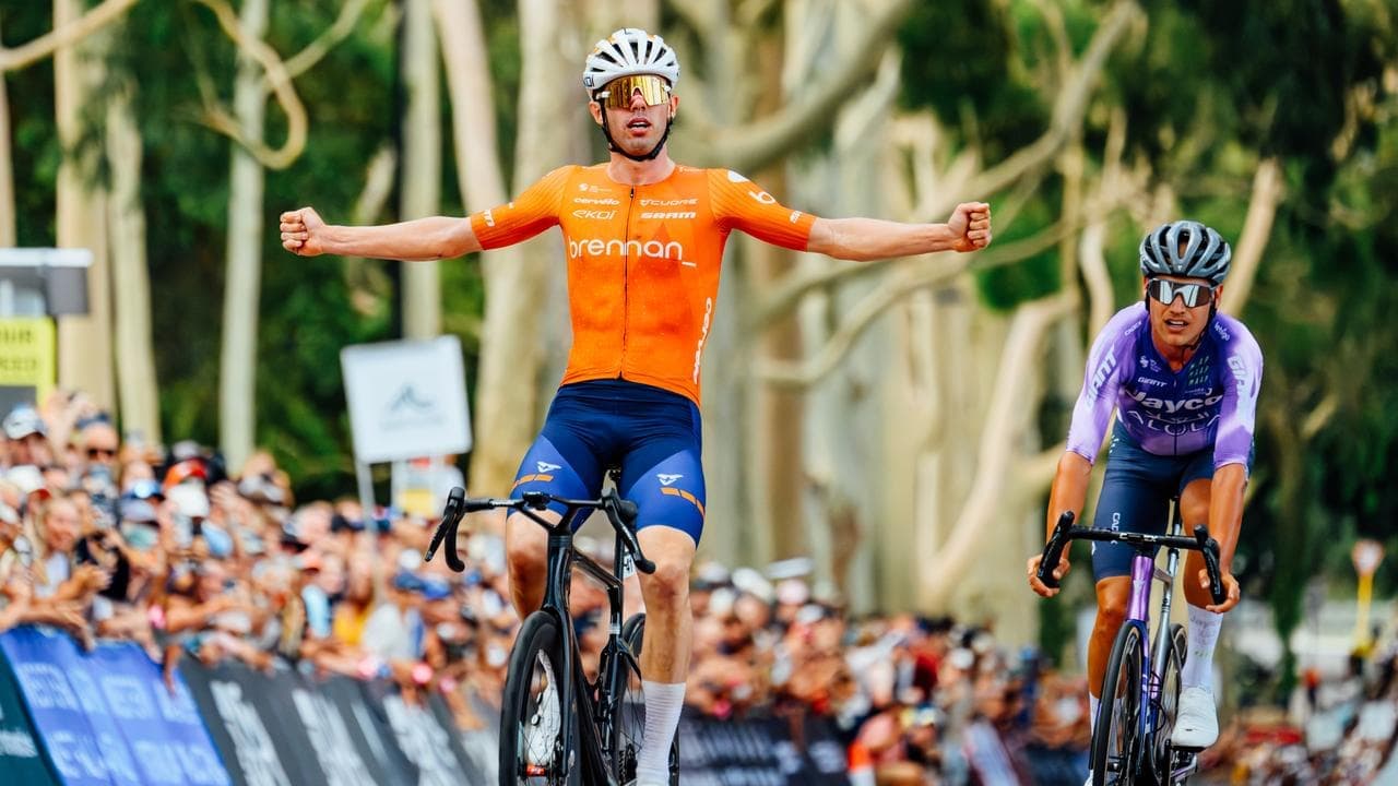 Eddy defies odds to win Australian road race crown