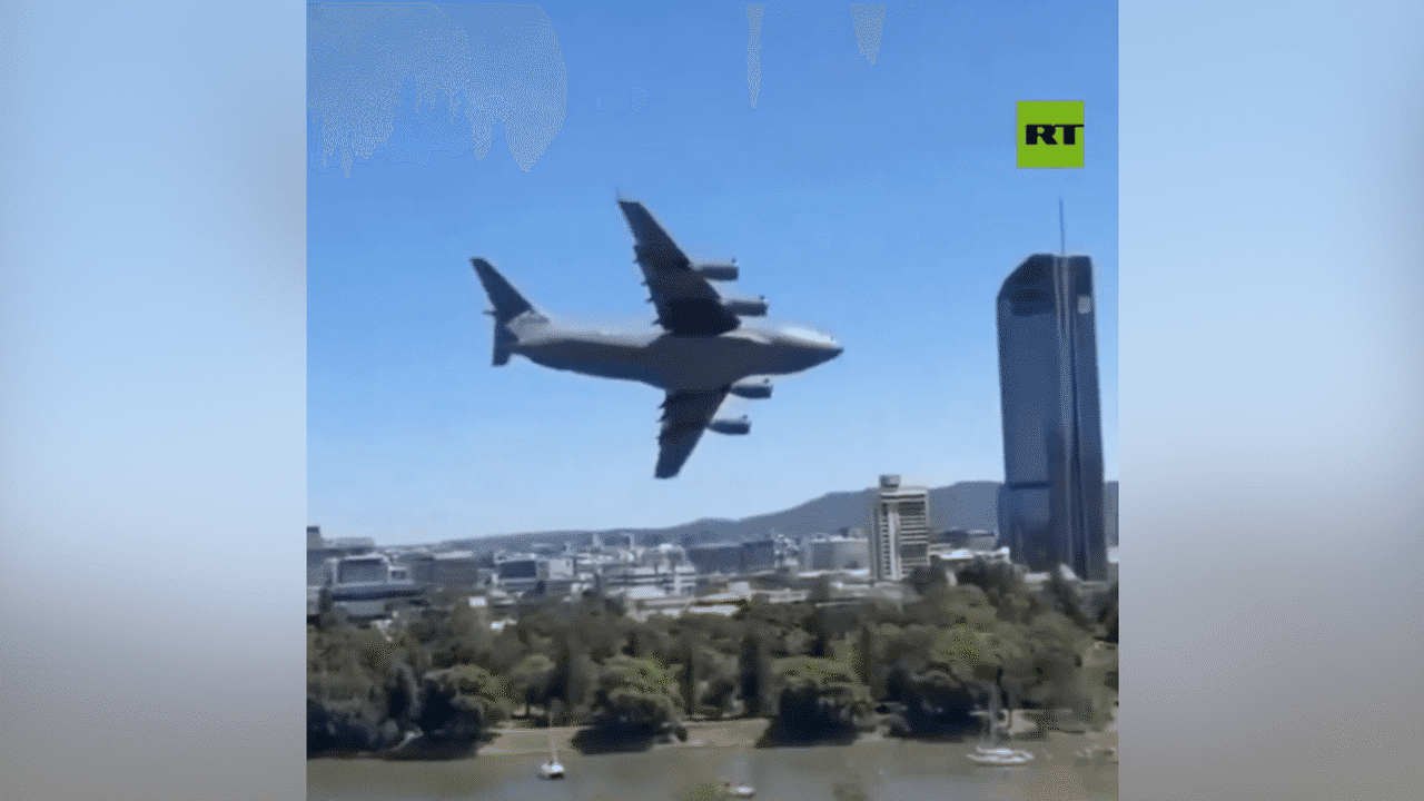 Video shows Brisbane flyover, not US forces seizing Venezuelan gold