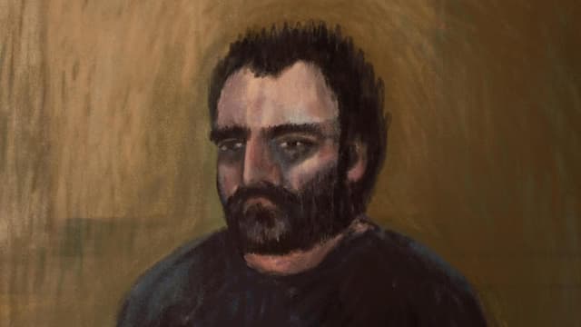 'He stole my dog': accused double killer court outburst