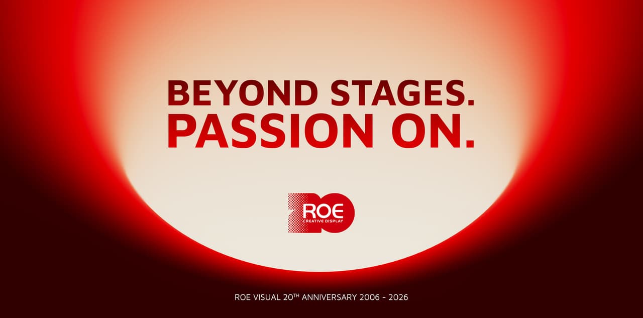 ROE Visual Celebrates 20 Years of Pioneering LED Technology