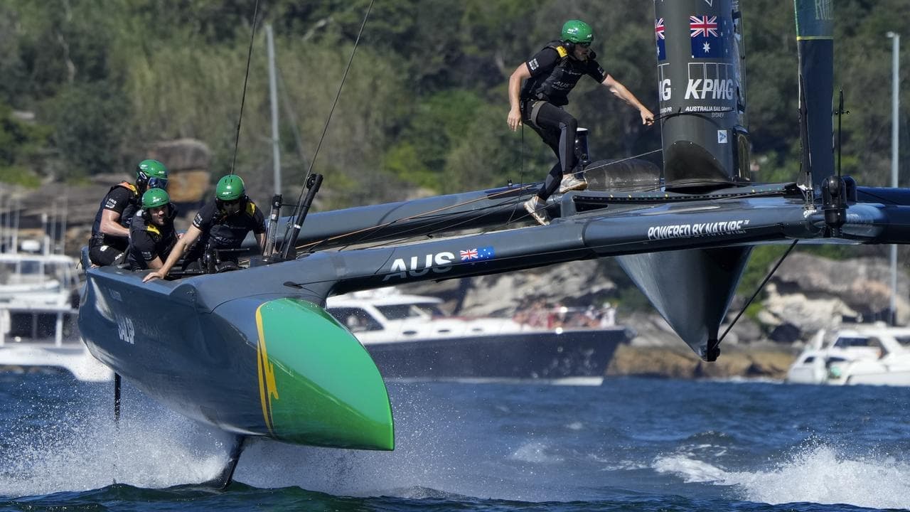 Stitches, scans, broken boat before SailGP even starts