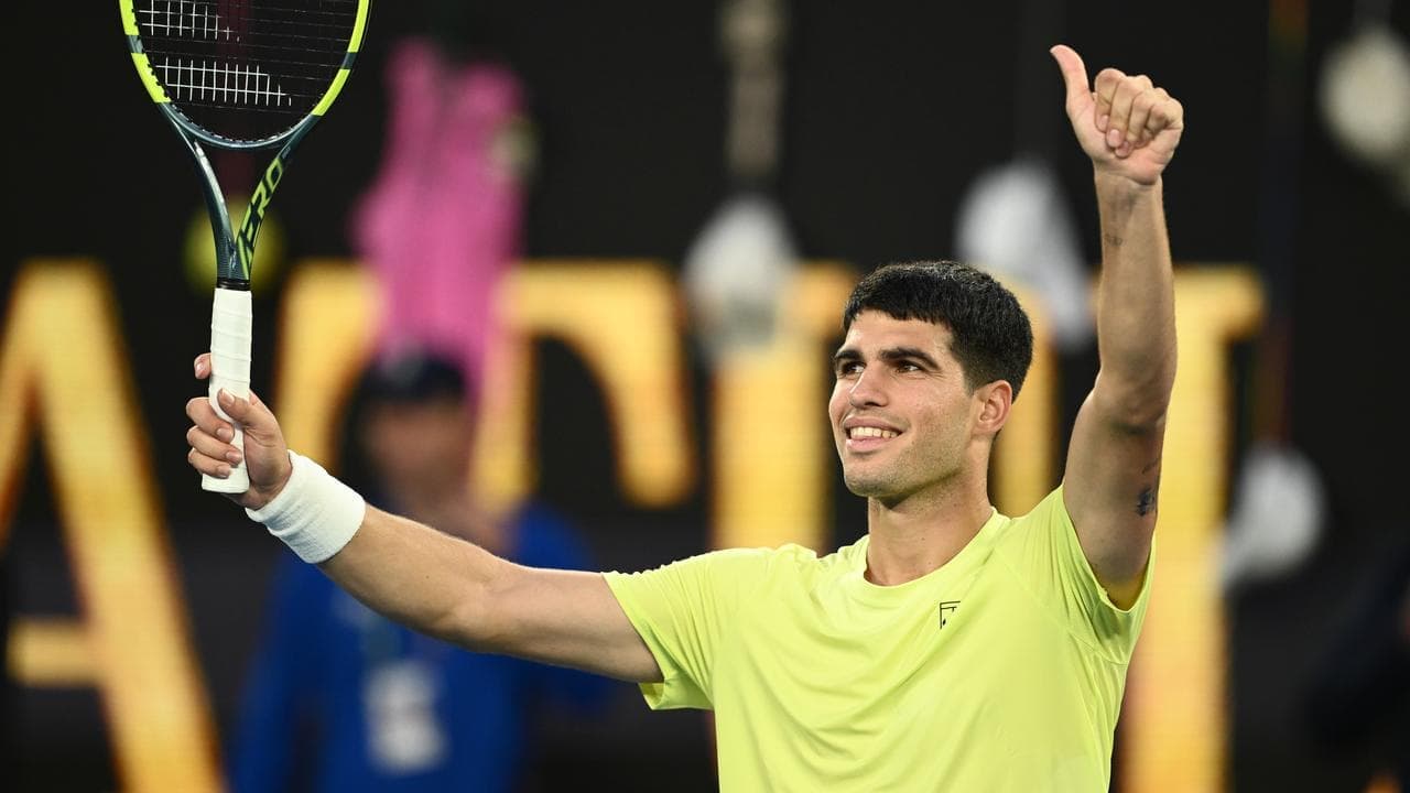 Hungry Alcaraz ready to sink teeth into champion Sinner