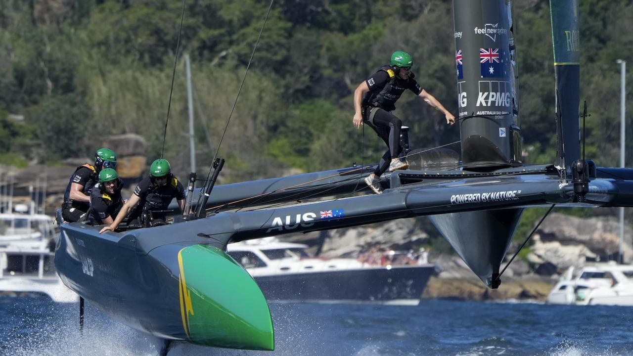 Injury thwarts Iain Jensen's Aussie SailGP homecoming