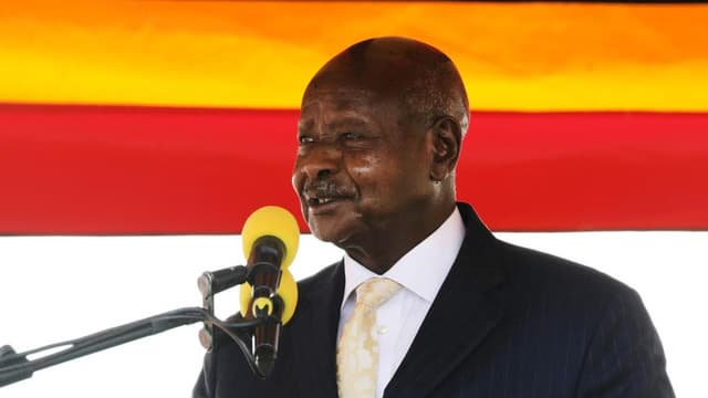 Uganda's Museveni re-elected, challenger in hiding