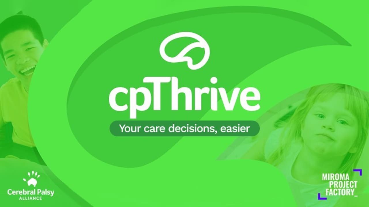 cpThrive: A first-of-its-kind digital guide to help identify evidence-based cerebral palsy treatments