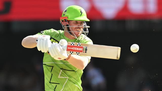 Warner named captain in BBL team of tournament