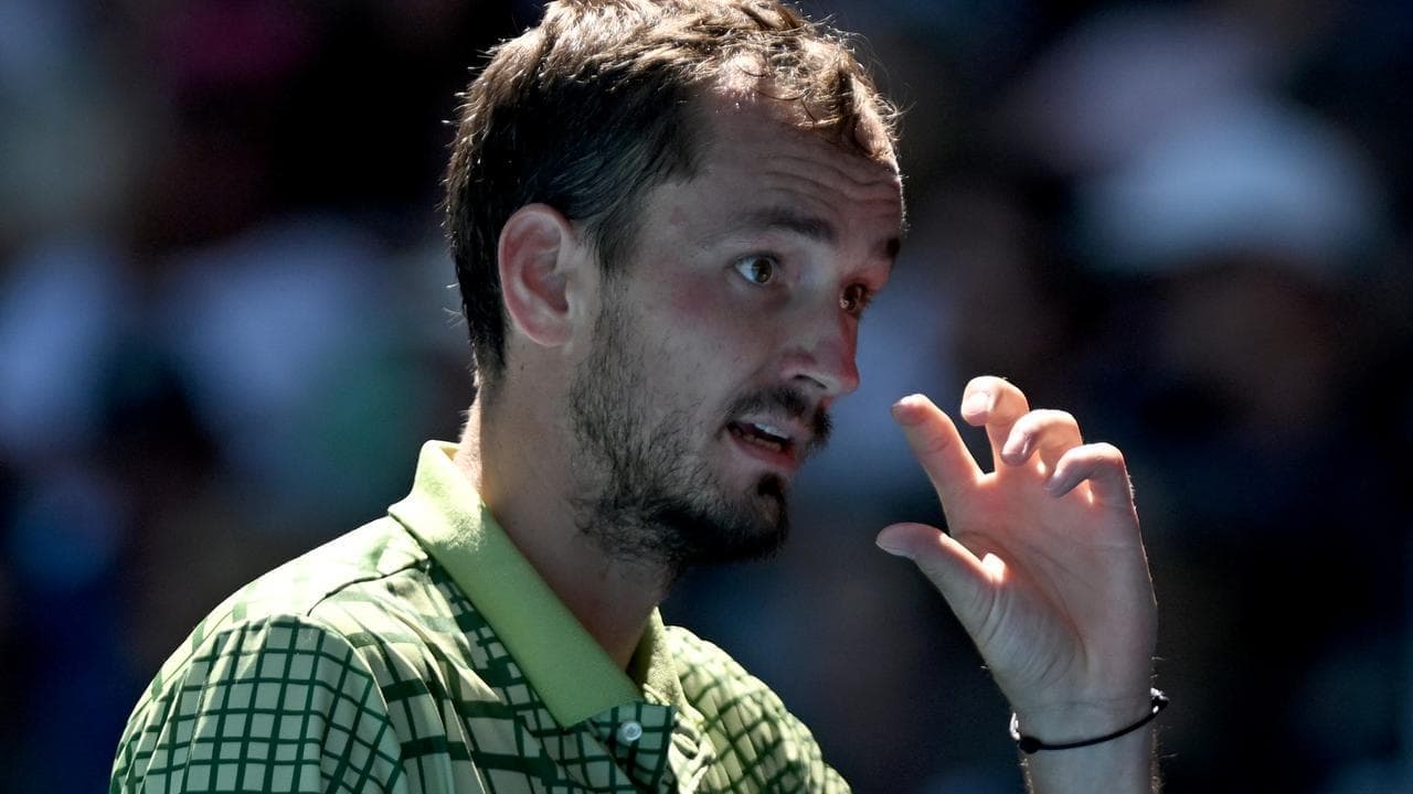 'Not calm': Medvedev pulls off great Aussie Open escape