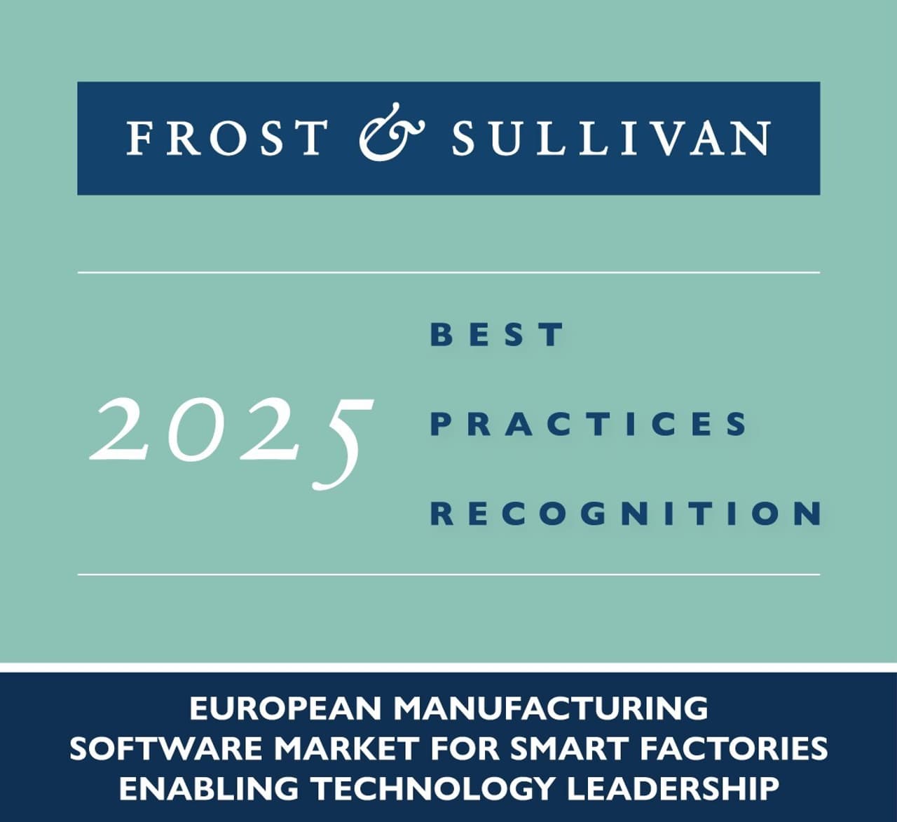 Accevo Receives Frost & Sullivan's 2025 European Enabling Technology Leadership Recognition for Manufacturing Software in Smart Factories