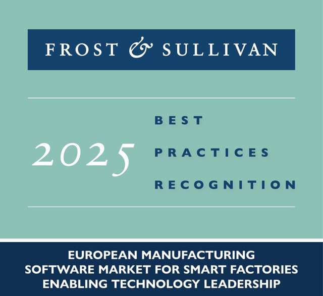 Accevo Receives Frost & Sullivan's 2025 European Enabling Technology Leadership Recognition for Manufacturing Software in Smart Factories