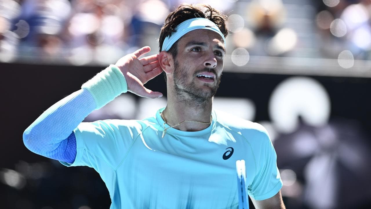 Musetti 'ready' for Djokovic after easing past Fritz