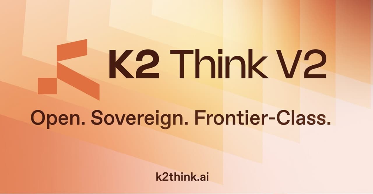 MBZUAI Launches K2 Think V2: UAE's Fully Sovereign, Next-Generation Reasoning System