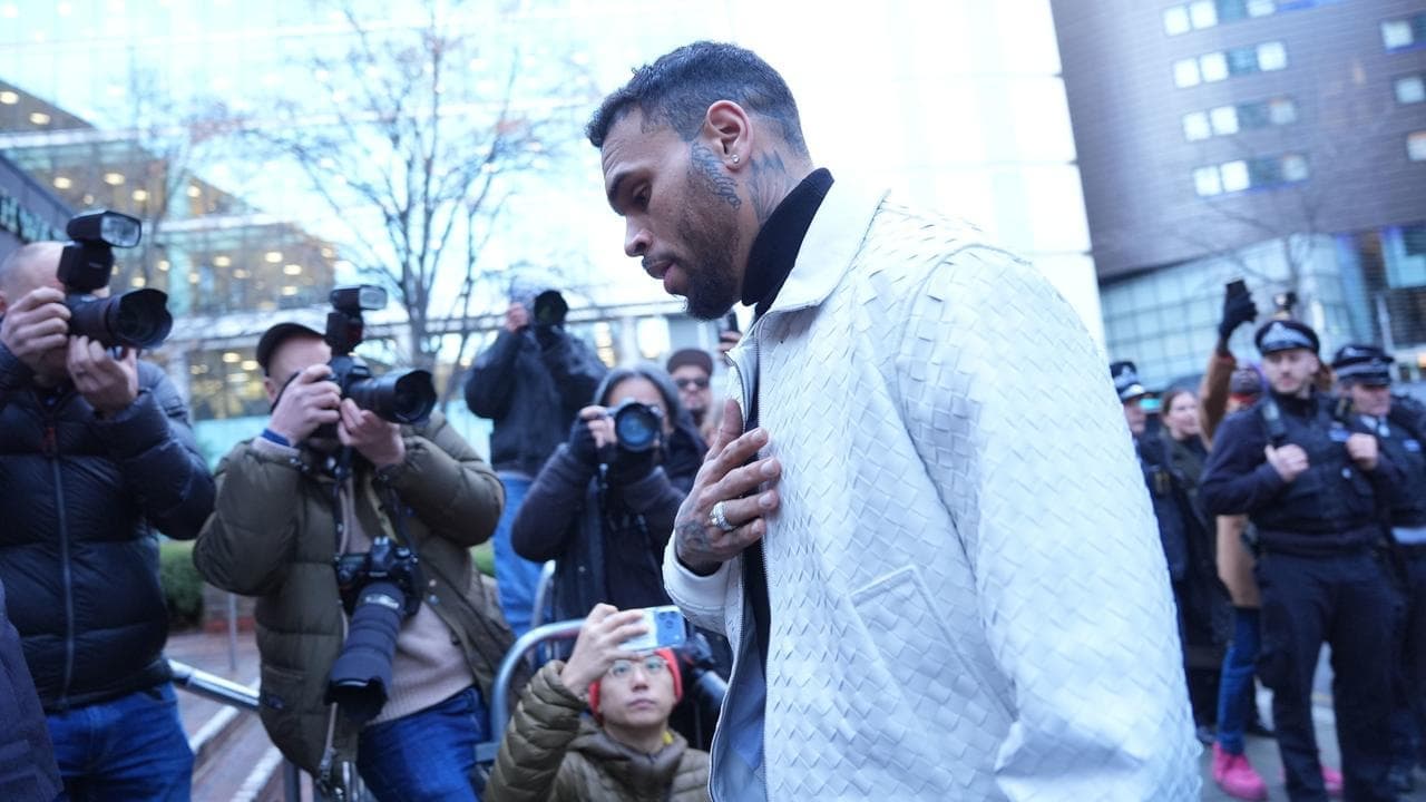 Singer Chris Brown in UK court ahead of assault trial