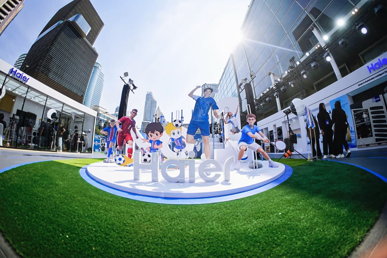 From Pitch to Home: Haier's Global Champion Tour Hits Bangkok, Showcasing Localized Premium Appliances and Healthy Living