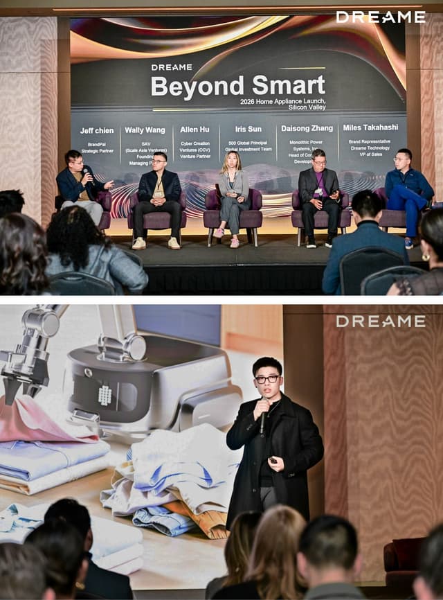 Dreame Unveils Embodied AI Laundry Robot and L9 AI Washer & Dryer Set in Silicon Valley