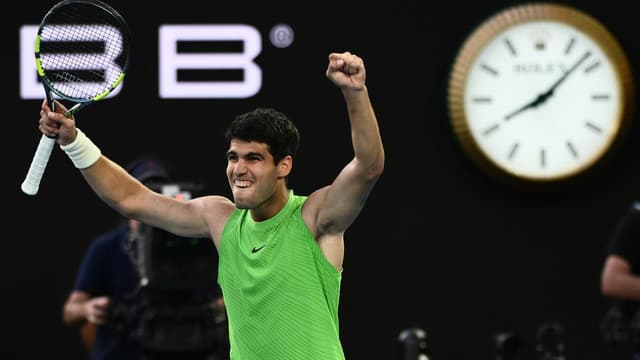 Alcaraz scrambles into Open final to reach rarefied air