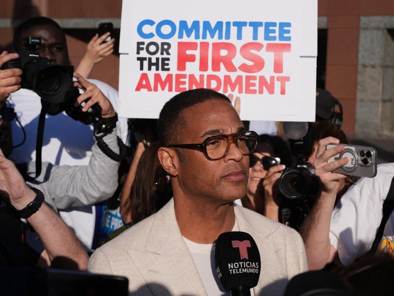 US journalist Don Lemon in court: 'I won't be silenced'