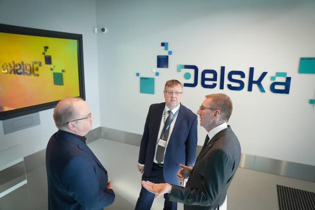 President of Latvia Visits Delska's New Data Center - One of the Most Sustainable in the Baltics