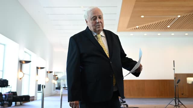 Palmer fights election caps despite failed $50m spend