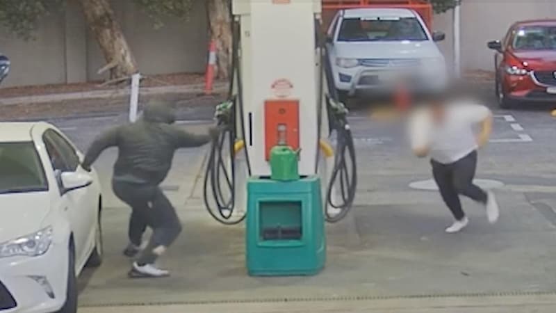 Man charged after gangland figure hit in servo slaying