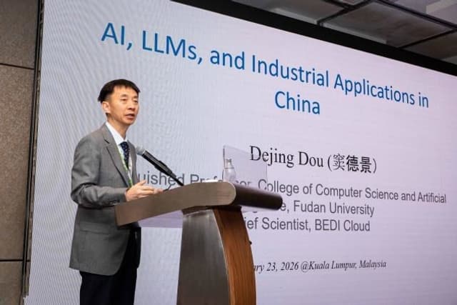 BEDI Chief Scientist Shares China's AI Industry Practices at China-ASEAN AI High-Level Seminar