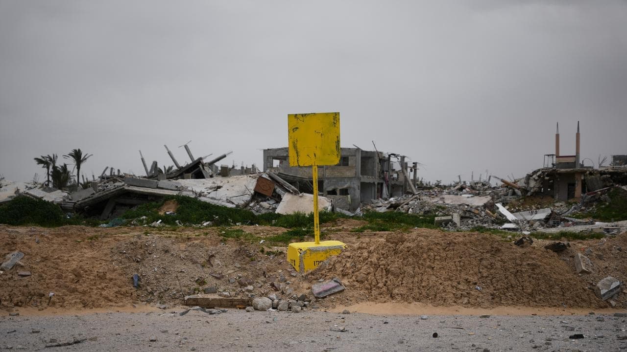 UAE plans compound in Israeli-held Gaza Strip part: map