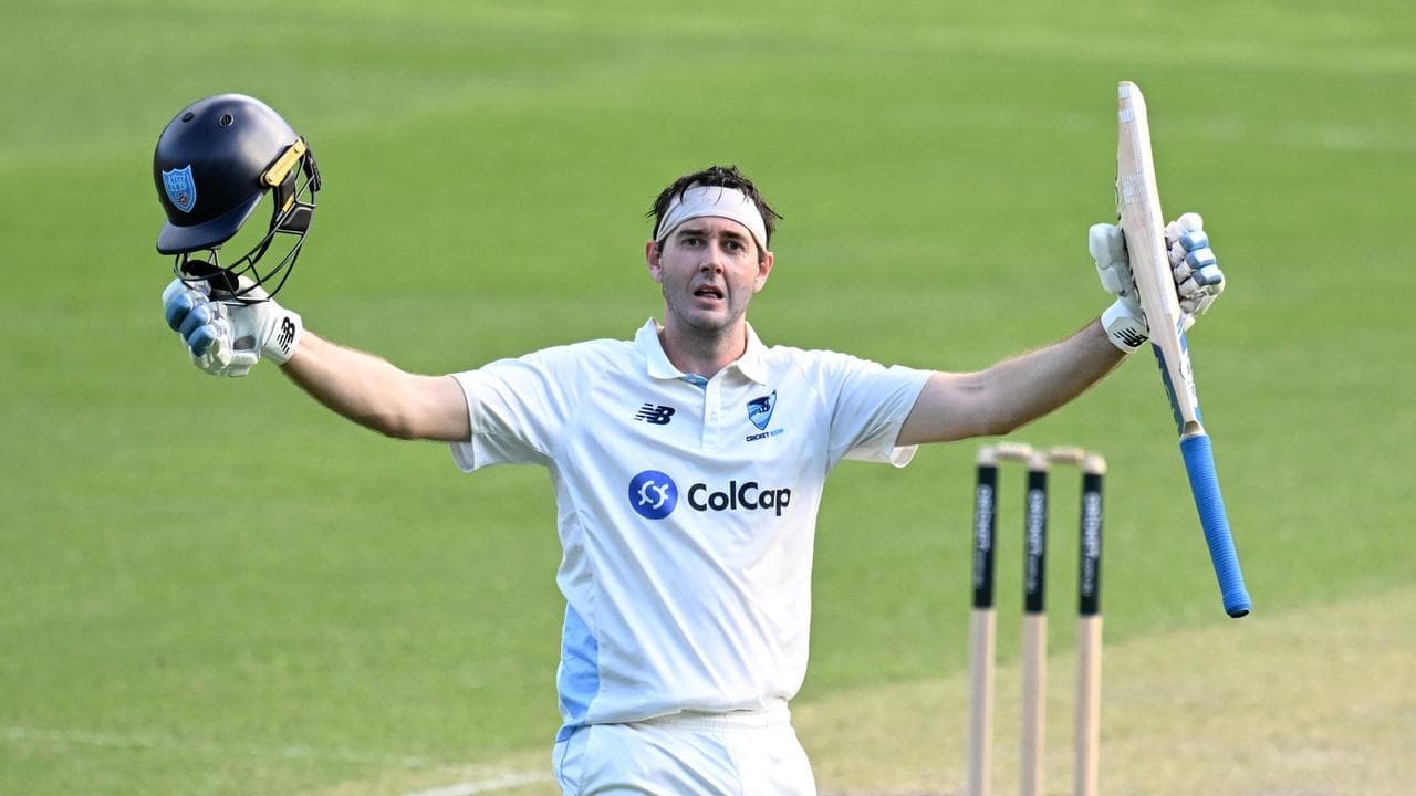 Patterson's milestone century puts NSW in control