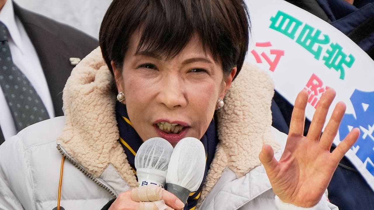 Japan's PM on track for vote blizzard in winter poll